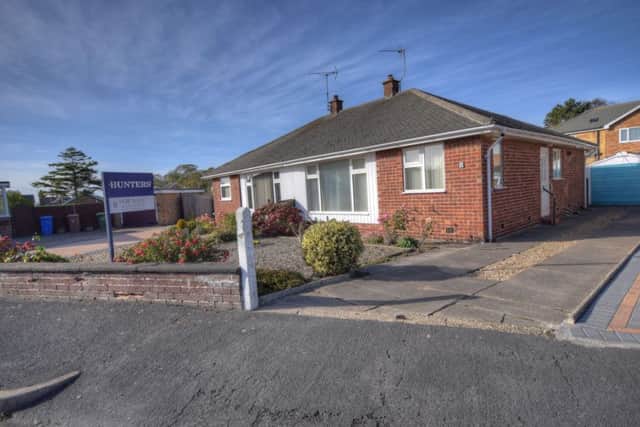 Sandgate, Bridlington. This two-bedroom bungalow is Â£159,950 with www.hunters.com