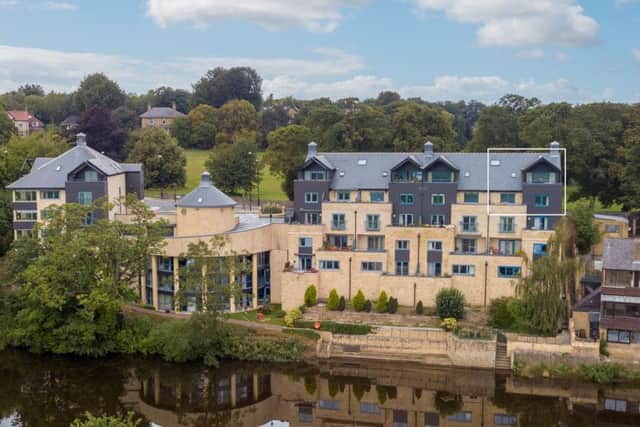 Riverside, Westgate, Wetherby, Â£4250,000. This two-bedroom apartment is for sale with www.dacres.co.uk
