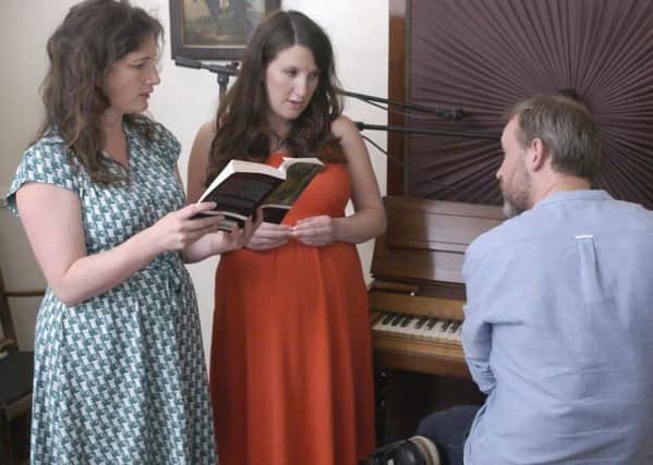 The Unthanks recording at the BrontÃ« Parsonage Museum in Haworth this year.