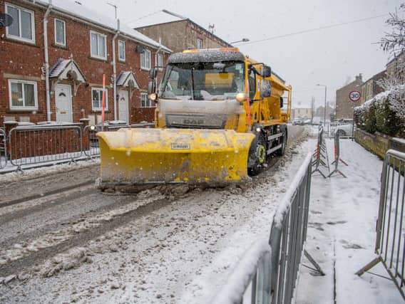 Heavy snow is predicted to hit large parts of Yorkshire today