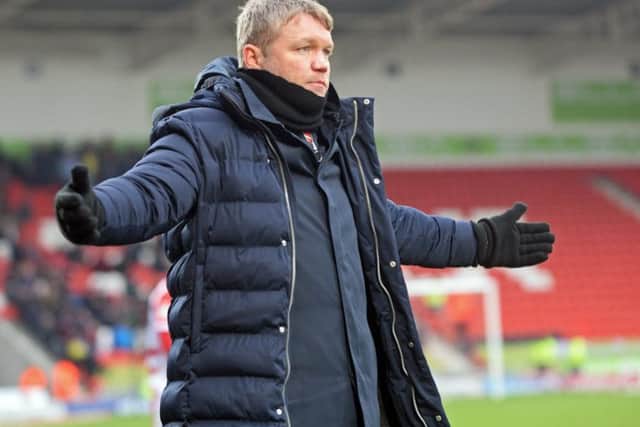 Doncaster Rovers manager Grant McCann (Picture: Marie Caley)