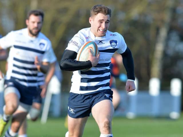 Harry Davey continued his try-scoring form in the Championship Cup (Picture: Bruce Rollinson)