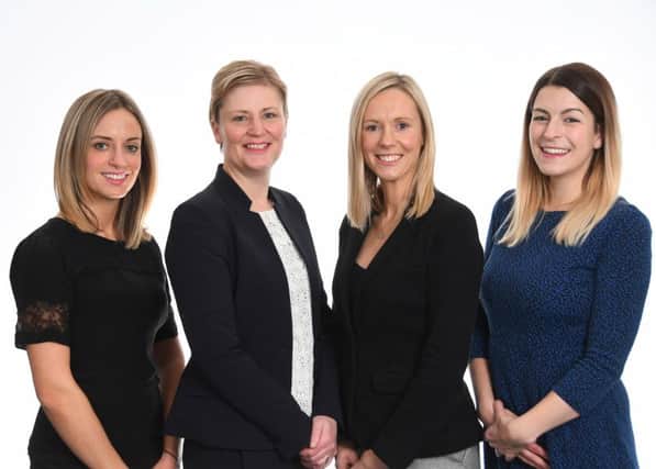 Left to right:  Tori Jackson, Tiggy Clifford, Emma Whiting and Emma Cousins of Torque Law