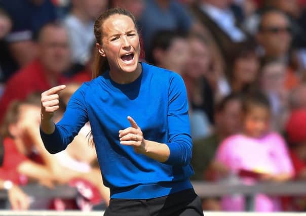 Casey Stoney: Game at a crossroads.