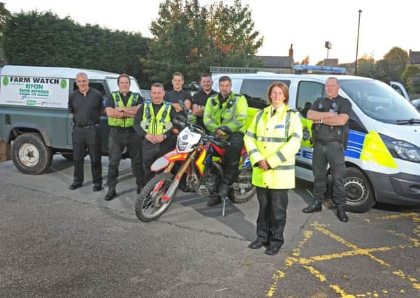 Members of Leeds District Wildlife and Rural Crime Team, which launched in October 2018. Picture: Tony Johnson.