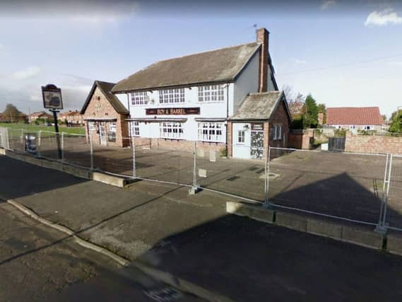 The altercation took place inside and outside the Boy and Barrel Hotel in Selby. Picture: Google