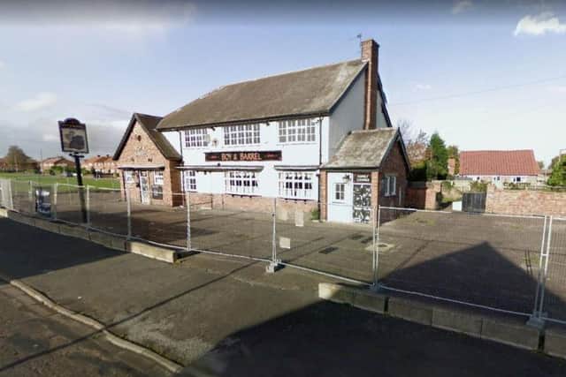 The altercation took place inside and outside the Boy and Barrel Hotel in Selby. Picture: Google