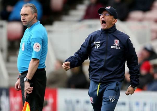Middlesbrough manager Tony Pulis (Picture: Richard Sellers/PA Wire).