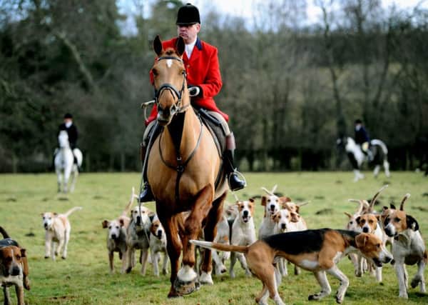 Traditional Boxing Day hunts will be taking place across Yorkshire.