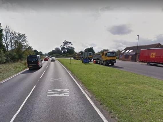 Police are warning drivers that the A19 is closed at Deighton, near to the Happy Haddock. Picture: Google