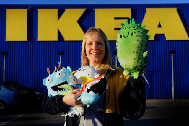 Spreading the word: Helen Blanchard, from IKEA Leeds, hopes to spread word of the IKEA Foundation's work amongst her colleagues. Pic: Tony Johnson.