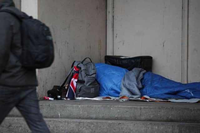 An estimated 597 homeless people died in England and Wales in 2017.