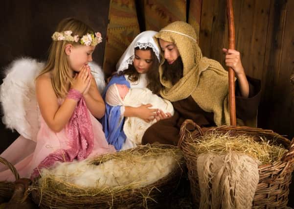 A traditional nativity scene which remains synonymous with Christmas.