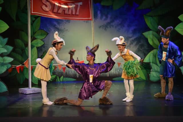 Northern Ballet's production of The Tortoise and the Hare