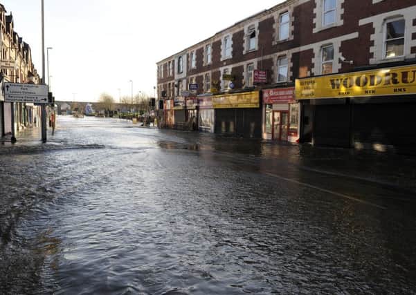 This was the scene in Kirkstall Road, Leeds, three years ago.