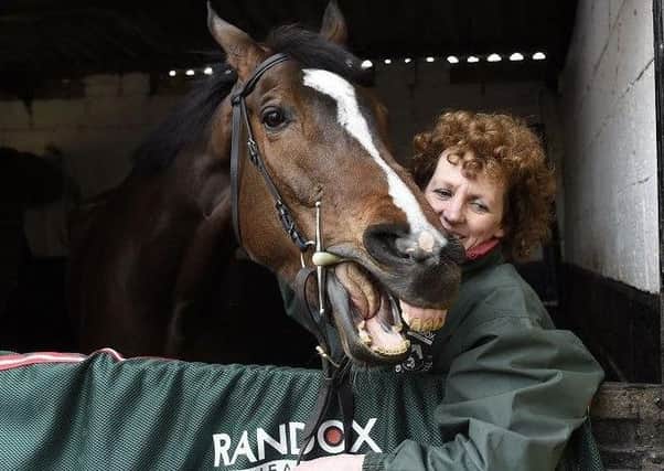 Lucinda Russell and 2017 National hero One For Arthur.