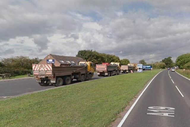 The collision happened on the A19 at Deighton, near to the Happy Haddock. Picture: Google