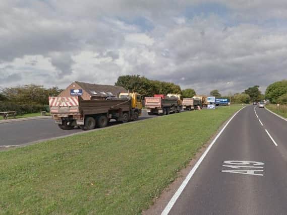 The collision happened on the A19 at Deighton, near to the Happy Haddock. Picture: Google