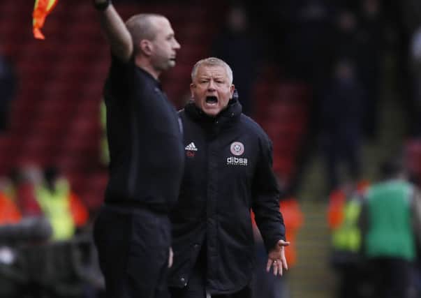 Manager Chris Wilder hopes Sheffield United will do as well in the second half of the season as they have in the first (Picture:  Simon Bellis/Sportimage).