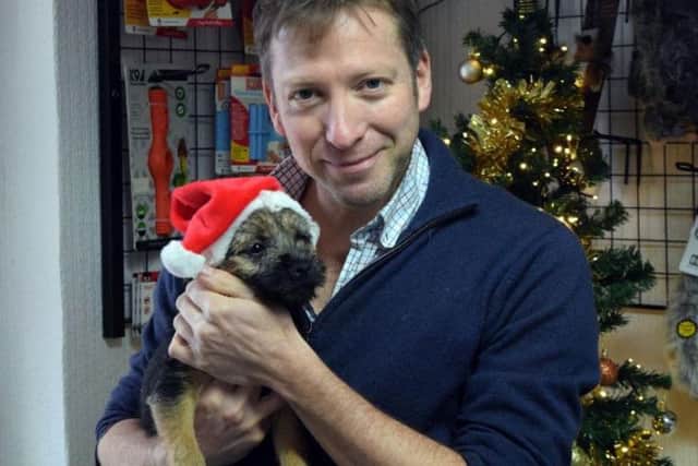 Yorkshire vet Julian Norton is on standby for animal emergencies this Christmas and features in a special episode of The Yorkshire Vet on Christmas Eve. Picture from Daisybeck Studios.