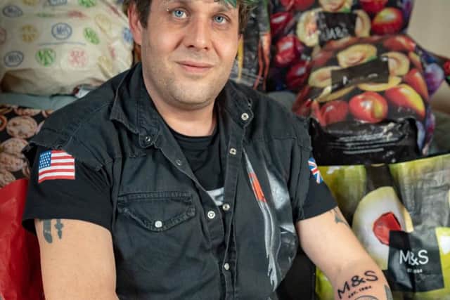 Tattoo fan says that he never feels judged for his appearance when shopping in Marks and Spencer