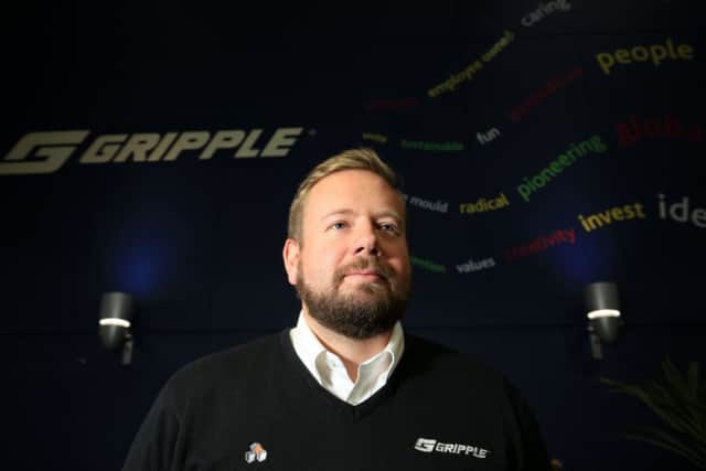 Ed Stubbs, managing director of Gripple, Sheffield. Picture: Chris Etchells