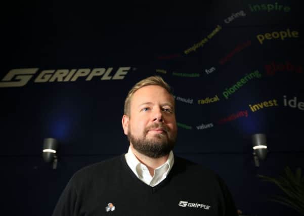 Ed Stubbs, managing director of Gripple, Sheffield. Picture: Chris Etchells