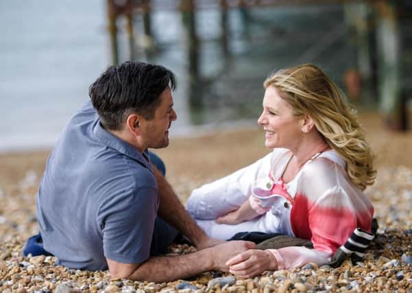 Matt Garcia (played by Michael Landes) and Dr Nikki Alexander (Emilia Fox) in Silent Witness. PIC: PA