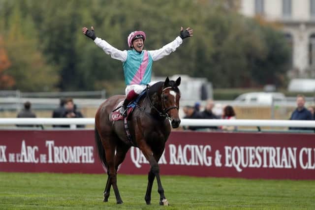 Enable recovered from injury to win the Prix de l'Arc de Triomphe in October under Frankie Dettori.