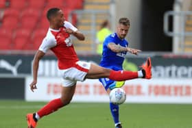 Zak Vyner, left, cannot play today for Rotherham United against his parent club Bristol City (Picture: Mike Egerton/PA Wire).