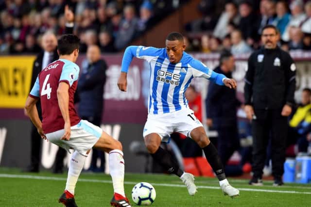 INCOMING: loan signing Huddersfield Town's Rajiv van La Parra. Picture: Anthony Devlin/PA