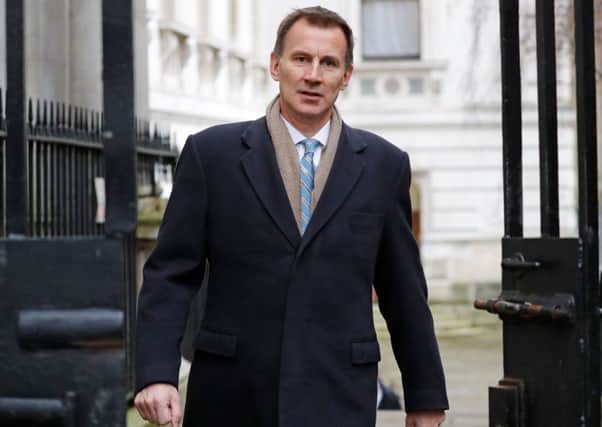 Jeremy Hunt believes Britain can have a successful future on the international stage after Brexit. Picture: Getty Images