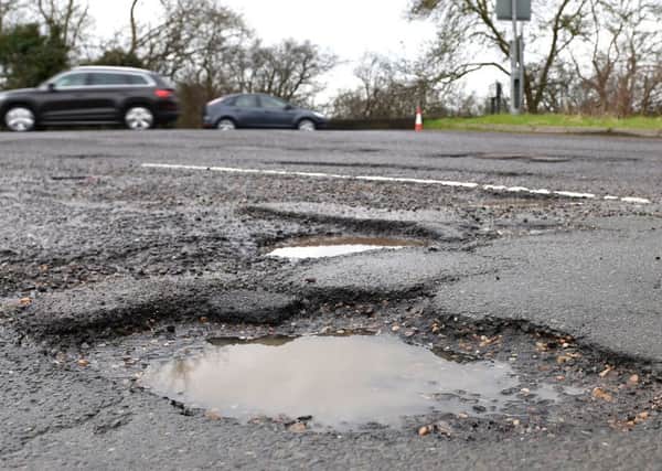Pothole problems in Sheffield have reduced in recent years.