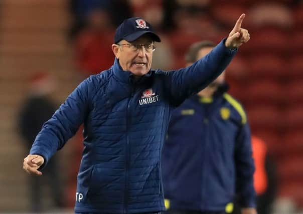 Middlesbrough manager Tony Pulis: Changes did the trick.
