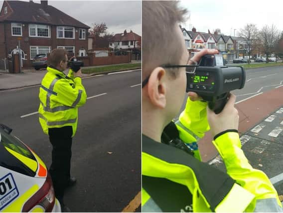 Police will be out using mobile speed cameras today