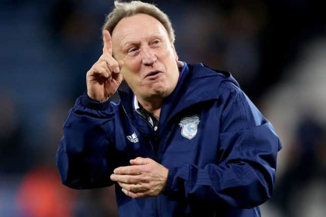 Cardiff City manager Neil Warnock: Says he is doing the Blades a favour.