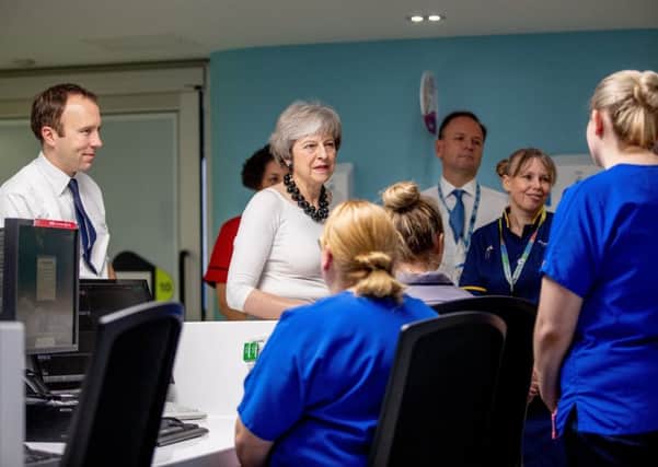 Theresa May launched the Government's new NHS plan this week.