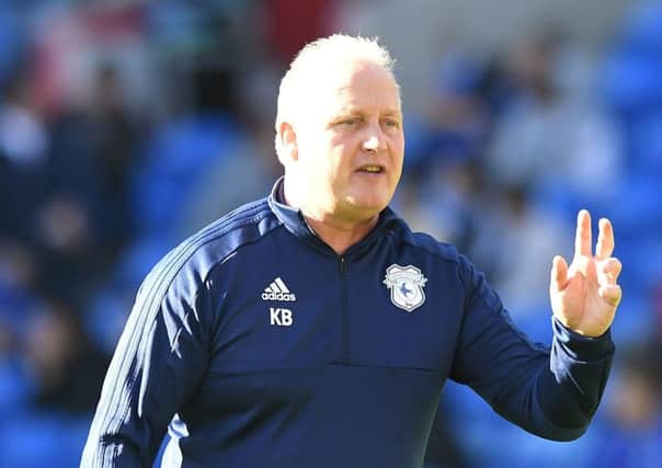 Cardiff City assistant manager Kevin Blackwell: Welcomes first coaching club Huddersfield Town.