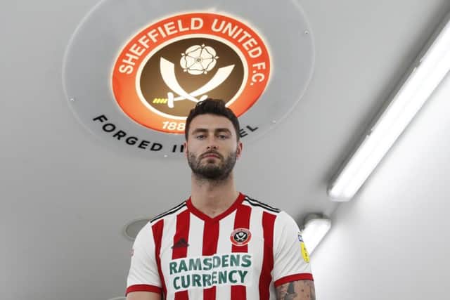 Gary Madine's arrival has divided opinion among Blades fans (Picture: Simon Bellis/Sportimage)