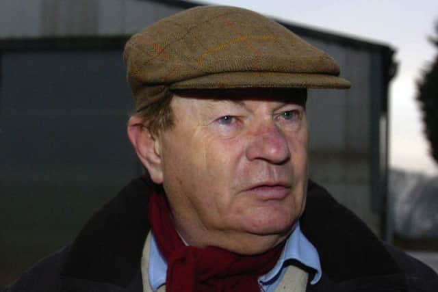 The late Alan Swinbank was an early supporter of Brian Hughes.