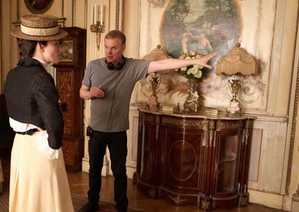 Wash Westmoreland directing Keira Knightley in Colette