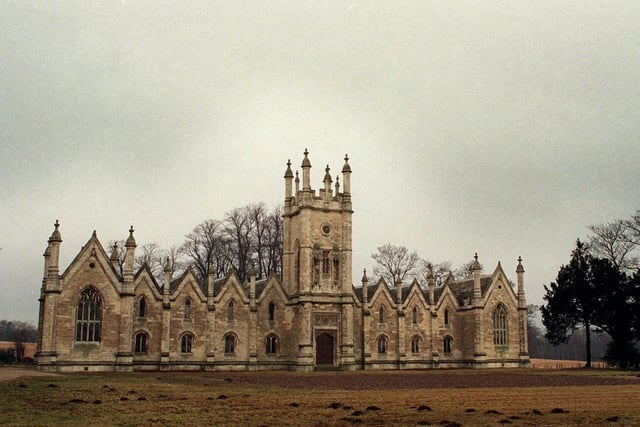 The Gascoigne Almshouses in Aberford, near Leeds, were built by two sisters, Mary Isabella and Elizabeth, in 1844 in memory of their father, Richard Oliver Gascoigne, and two brothers. They are Grade II-listed.