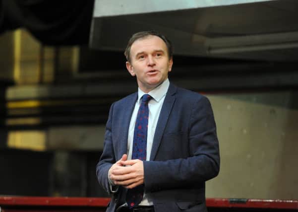 Farming Minister George Eustice said farmers have an important role to play in reducing the UK's ammonia emissions. Picture by Tony Johnson.