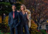 YP MAGAZINEDEC 1SPARKLERamzan wears: Orange tie, Â£17.50; black tuxedo suit, Â£139; black shoes, Â£79.  All from Marks & Spencer. Hattie wears: Faux fur coat, Â£79, from Topshop. Foil sequin dress, Â£24.99; bag, Â£12.99; bracelets, Â£12 each.  All from New Look. Brown leopard print shoes, Â£65, from River Island. Date:15th November 2018.Picture James Hardisty.Styling & Story: Stephanie SmithFashion Shoot, Bradford.