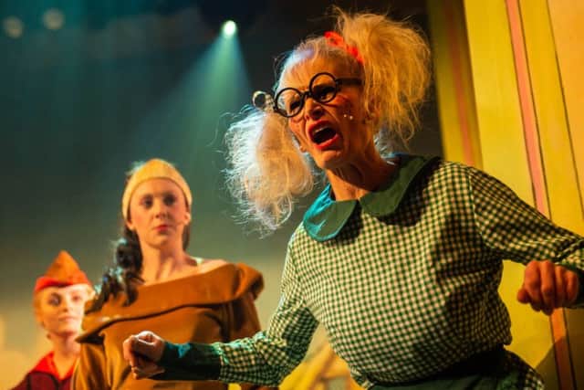 Wales Community Theatre Players perform Babes in the Wood pantomime at the Montgomery Theatre in Sheffield, South Yorks. Picture: SWNS.