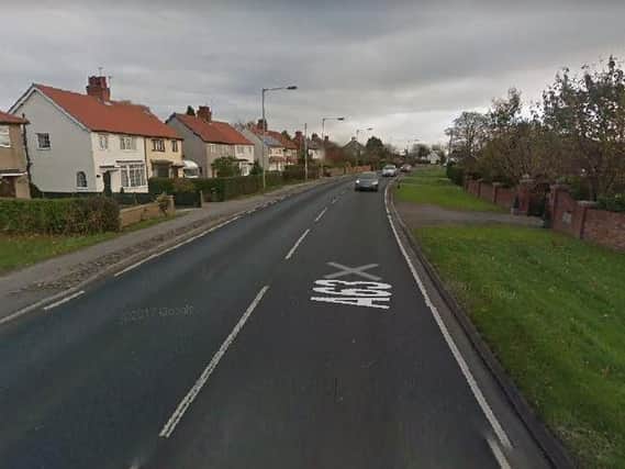 The collision happened on Hull Road in Osgodby. Picture: Google