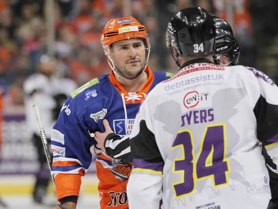 EXIT DOOR: Steffan Della Rovere has been moved on from Sheffield Steelers after a frustrating season.Picture: Hayley Roberts