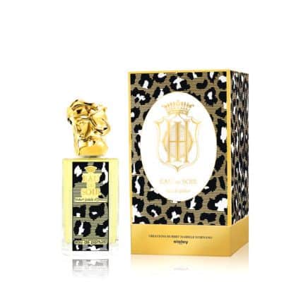 Sisley Eau du Soir Tiger Walk Limited Edition Eau de Parfum, 100ml
Catch it while you can, this lovely and elegant Sisley limited edition evening fragrance takes on a slinky feline edge in this majestic leopard print design with golden sparkles on a graphic background. The luminous fragrance blends grapefruit, madarin orange, rose, jasmine and amber. Lasts all night. The set is Â£198 at John Lewis.