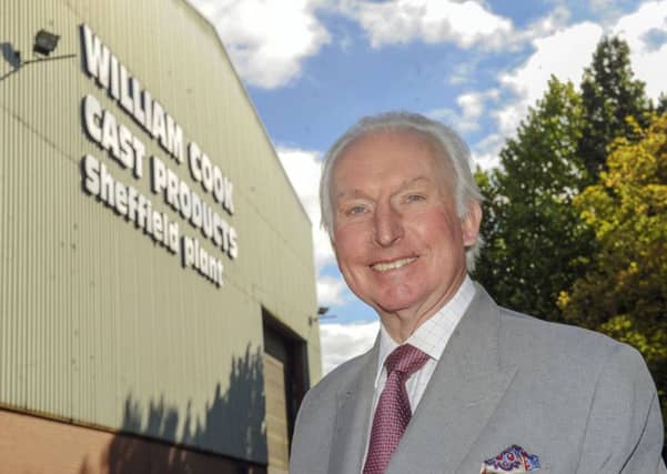 Sir Andrew Cook for a business feature on William Cook steelworks in Sheffield. Picture Scott Merrylees