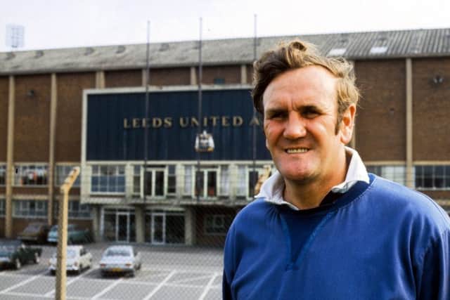 Legendary Leeds United manager Don Revie, pictured at Elland Road in 1971, was renowned for compiling detailed information on every player in opposing teams.